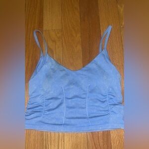 Blue Bra Top